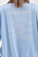 Bluza ARCHIVE baby blue 5155/11