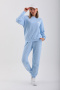 Komplet bluza+spodnie BELIEVE baby blue 5147/11